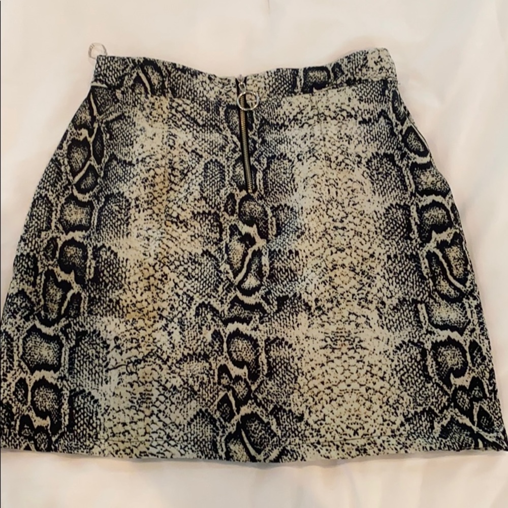 LF snake mini skirt
